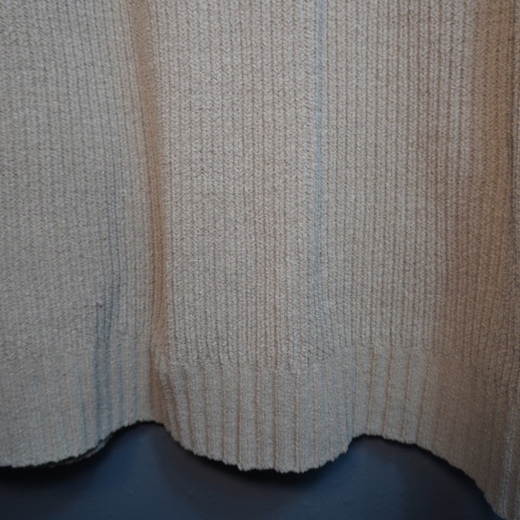 Soft Surroundings Women Beige Cozy Chenille Sweater Pullover Tunic Size Medium - Picture 7 of 9